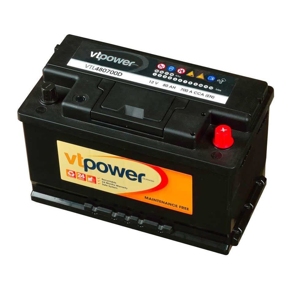 BATERIA COCHE VTL480700D 12V 80AH 700A