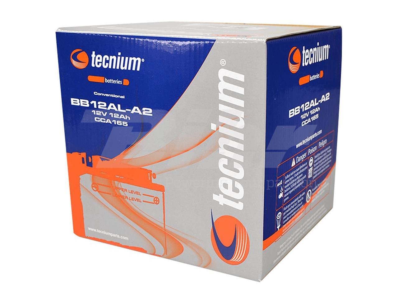 Batería moto tecnium YB12AL-A / YB12AL-A2 12V 12Ah