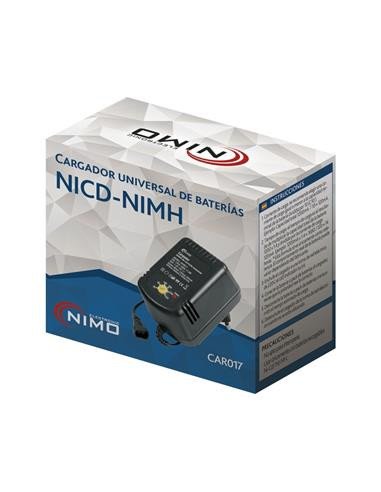 Cargador universal de baterías NICD-NIMH