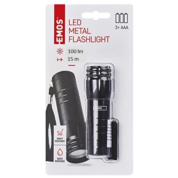 EMOS LED METAL FLAHSLIGHT