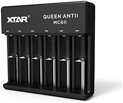 Cargador de 6 canales para AAA/AA Ni-Cd/NI-MH