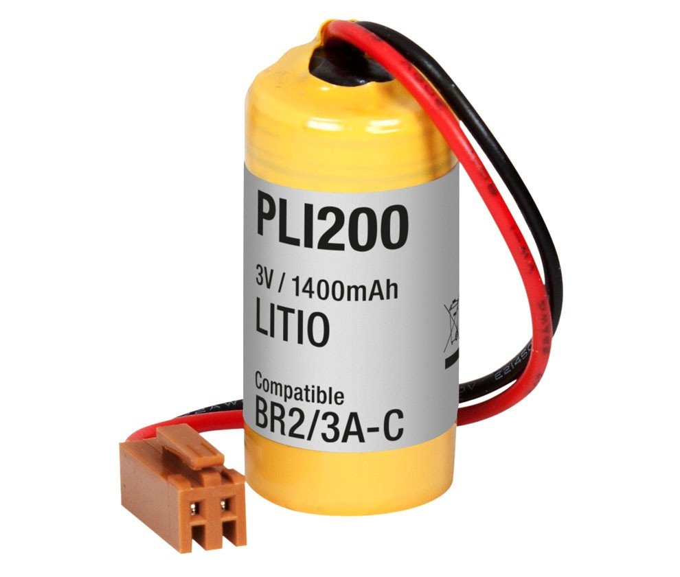 PACK LITIO BR2/3A-C 3V/1400MAH, CONECTOR