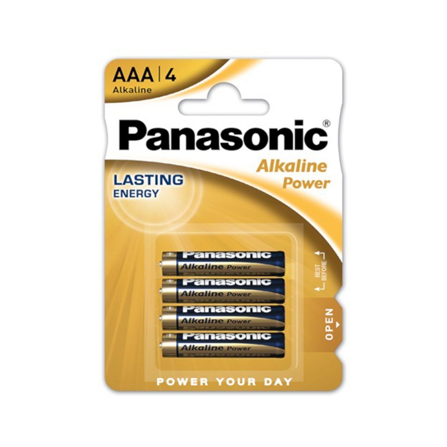 PANASONIC PILA ALCALINA AAA LR03 BLISTER*4