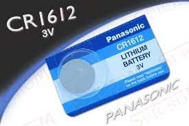 PANASONIC PILA BOTON LITIO CR1612 3V BLISTER*1