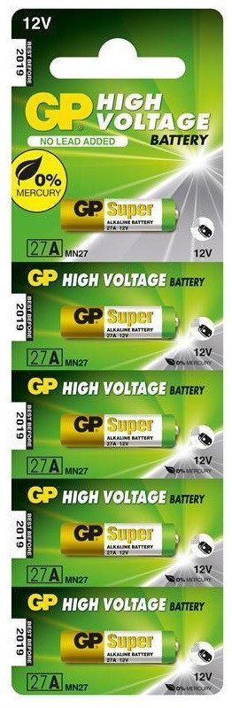 PILA ALTO VOLTAJE 27A GP BATTERY