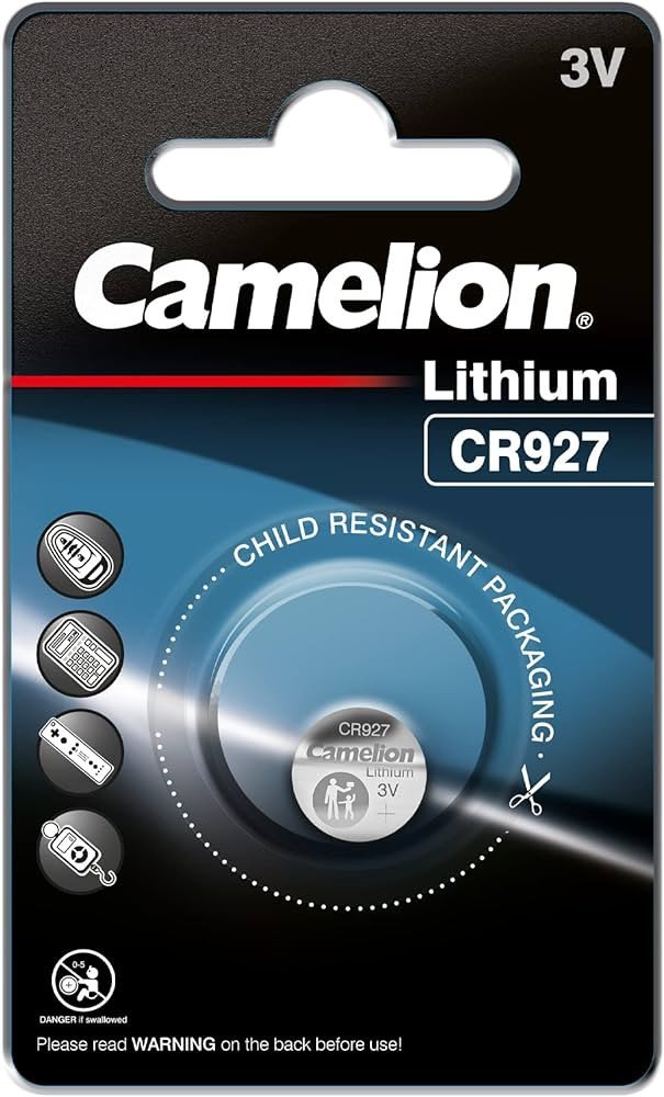 PILA BOTON CR927 LITHIUM CAMELION 3V