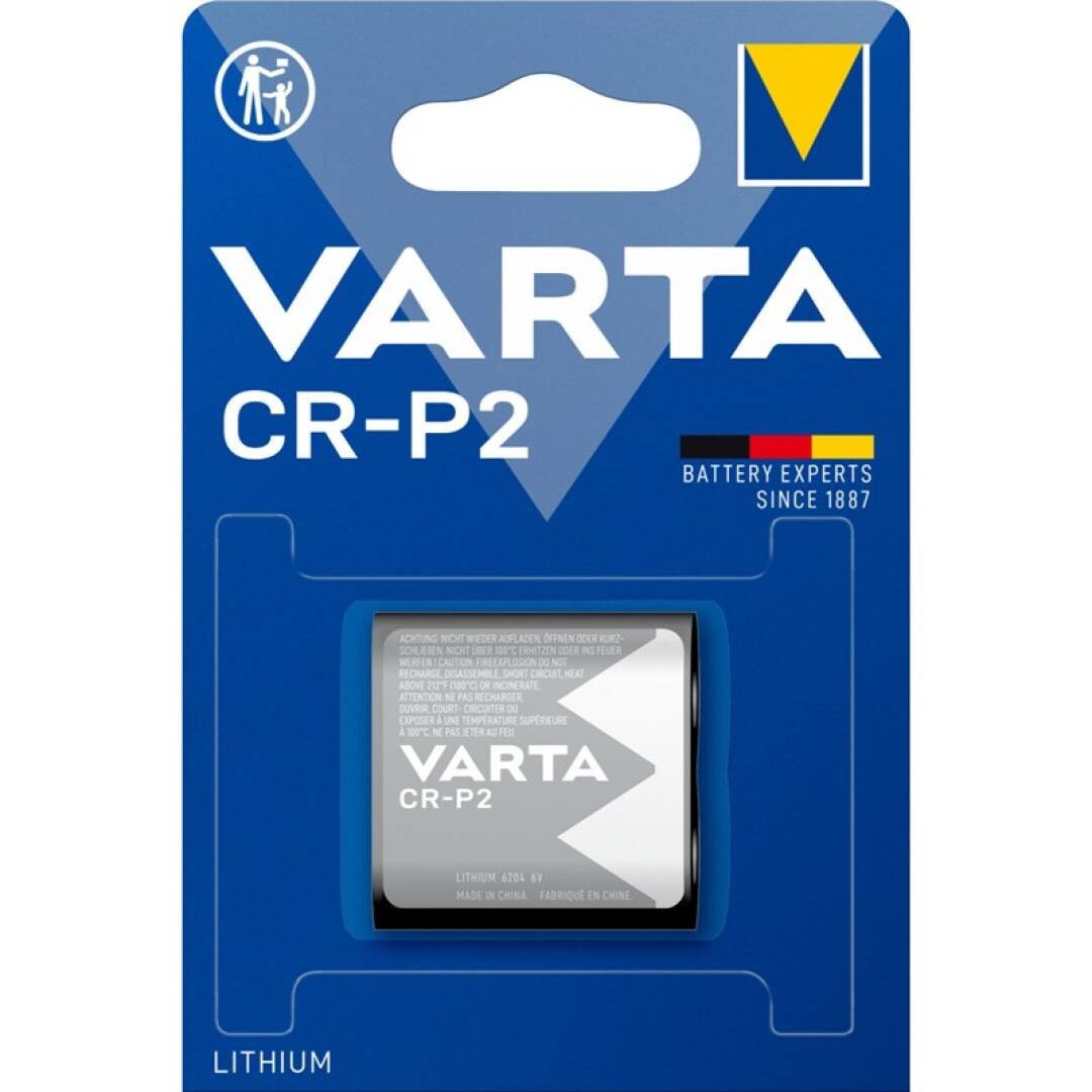 PILA LITIO VARTA CR-P2 BLISTER 1 UNIDAD
