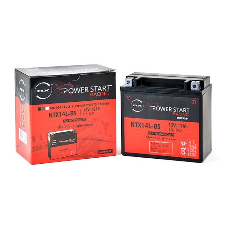 Batería moto YTX14L-BS / NTX14L-BS 12V 12Ah - Imagen 3