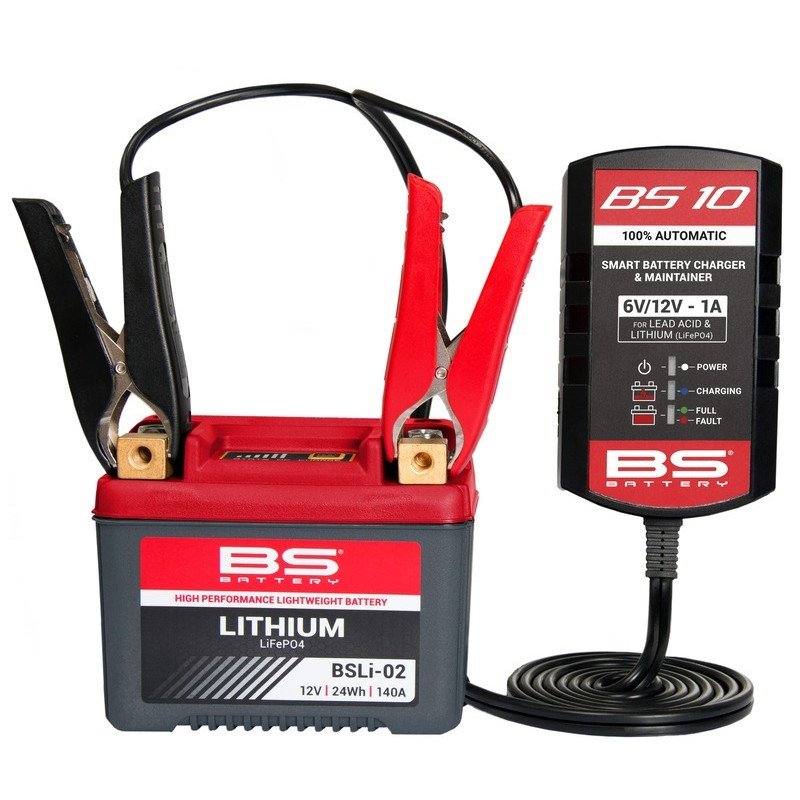 Cargador de baterías inteligente BS BATTERY BS10 - 6/12V 1A - Imagen 3