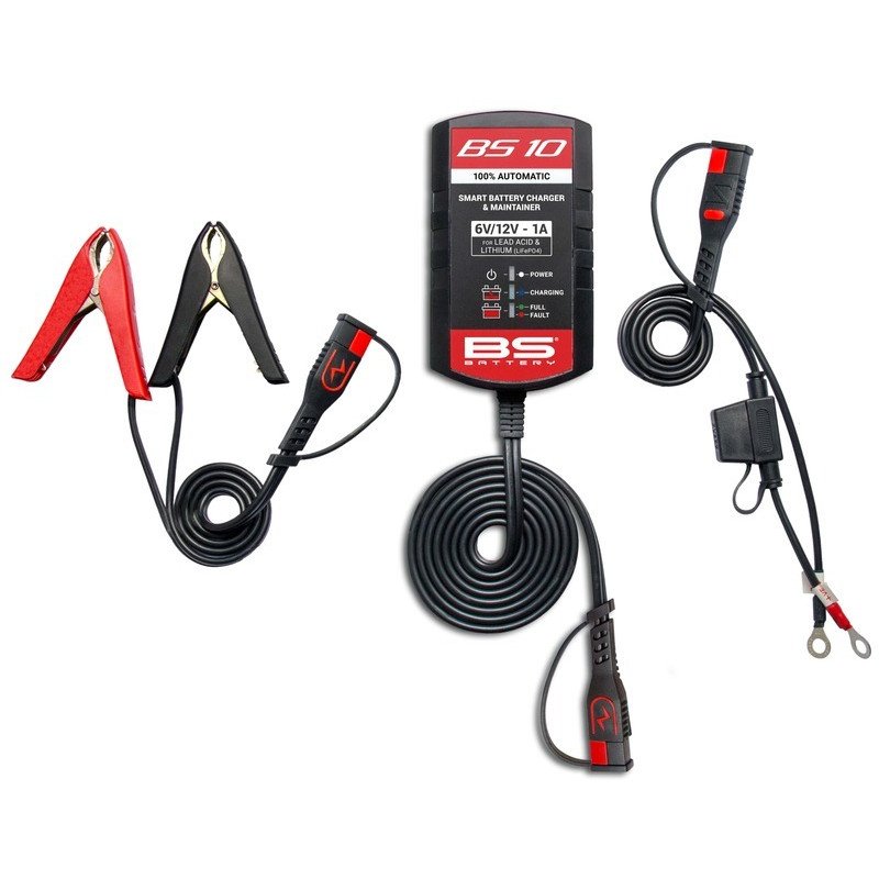 Cargador de baterías inteligente BS BATTERY BS10 - 6/12V 1A - Imagen 2
