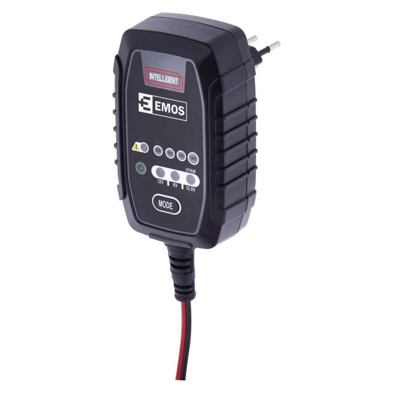 CARGADOR INTELIGENTE DE BATERÍAS 6V / 12V 4Ah EMOS - Imagen 4