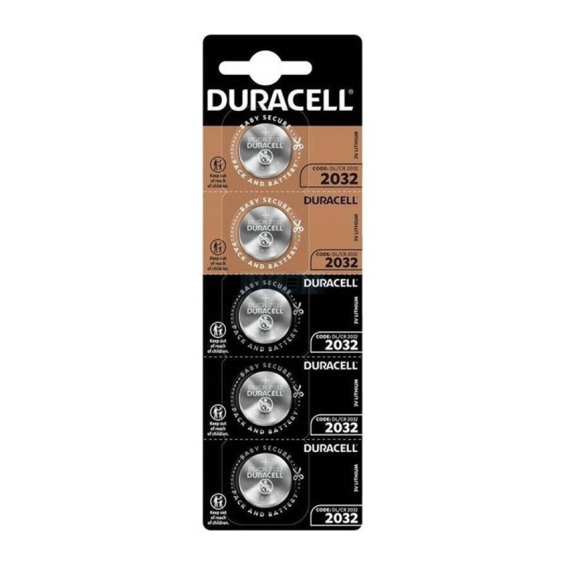 DURACELL PILA BOTON LITIO CR2032 3V BLISTER*5 - Imagen 2