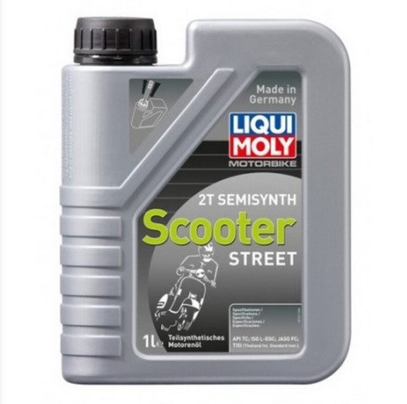Garrafa 1L de aceite Liqui Moly 2T BASIC SCOOTER STREET - Imagen 2