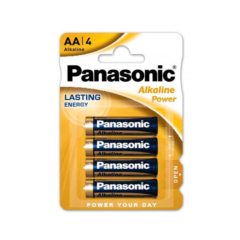 PANASONIC PILA ALCALINA AA LR06 BLISTER*4 - Imagen 2