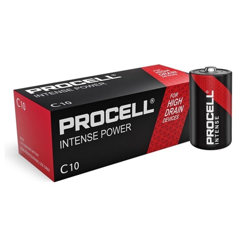 PROCELL INTENSE POWER ALCALINA LR14 C 1,5V CAJA*10 - Imagen 2