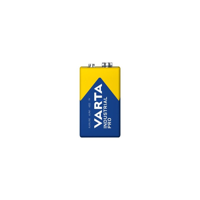 VARTA INDUSTRIAL PRO ALCALINA LR09 9V CAJA*20 - Imagen 4
